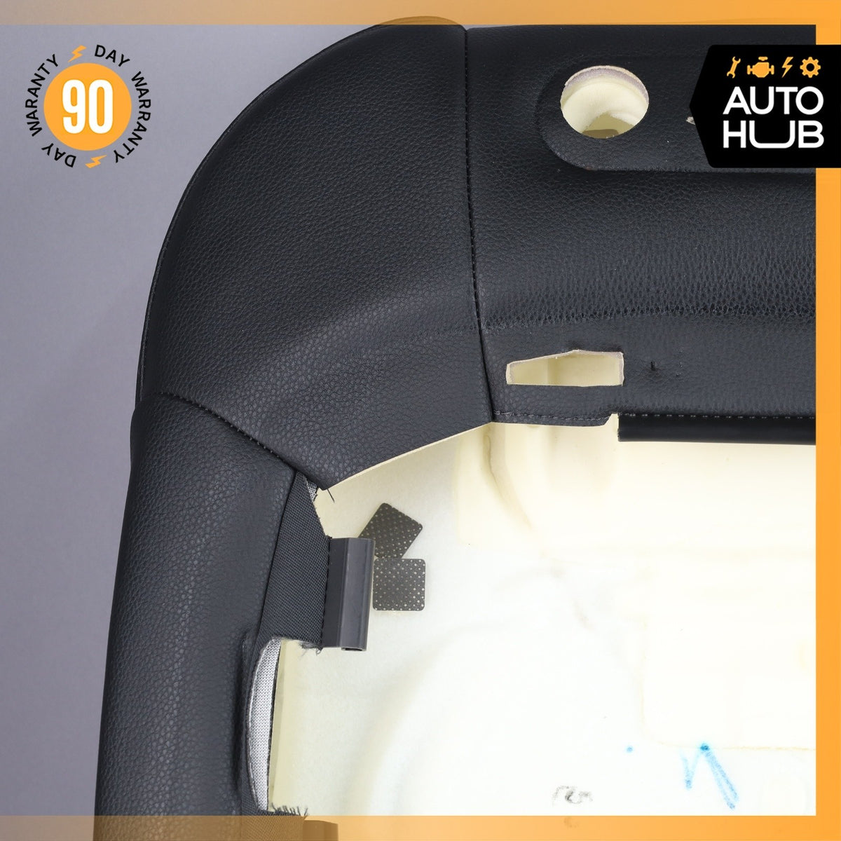 11-18 Porsche Cayenne 958 Front Right Side Seat Upper Cushion Black OEM - photo 18