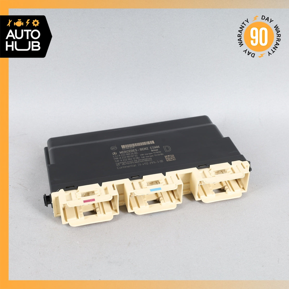 14-17 Mercedes W222 S65 S600 S63 AMG Front Left Side Seat Control Module OEM - photo 2