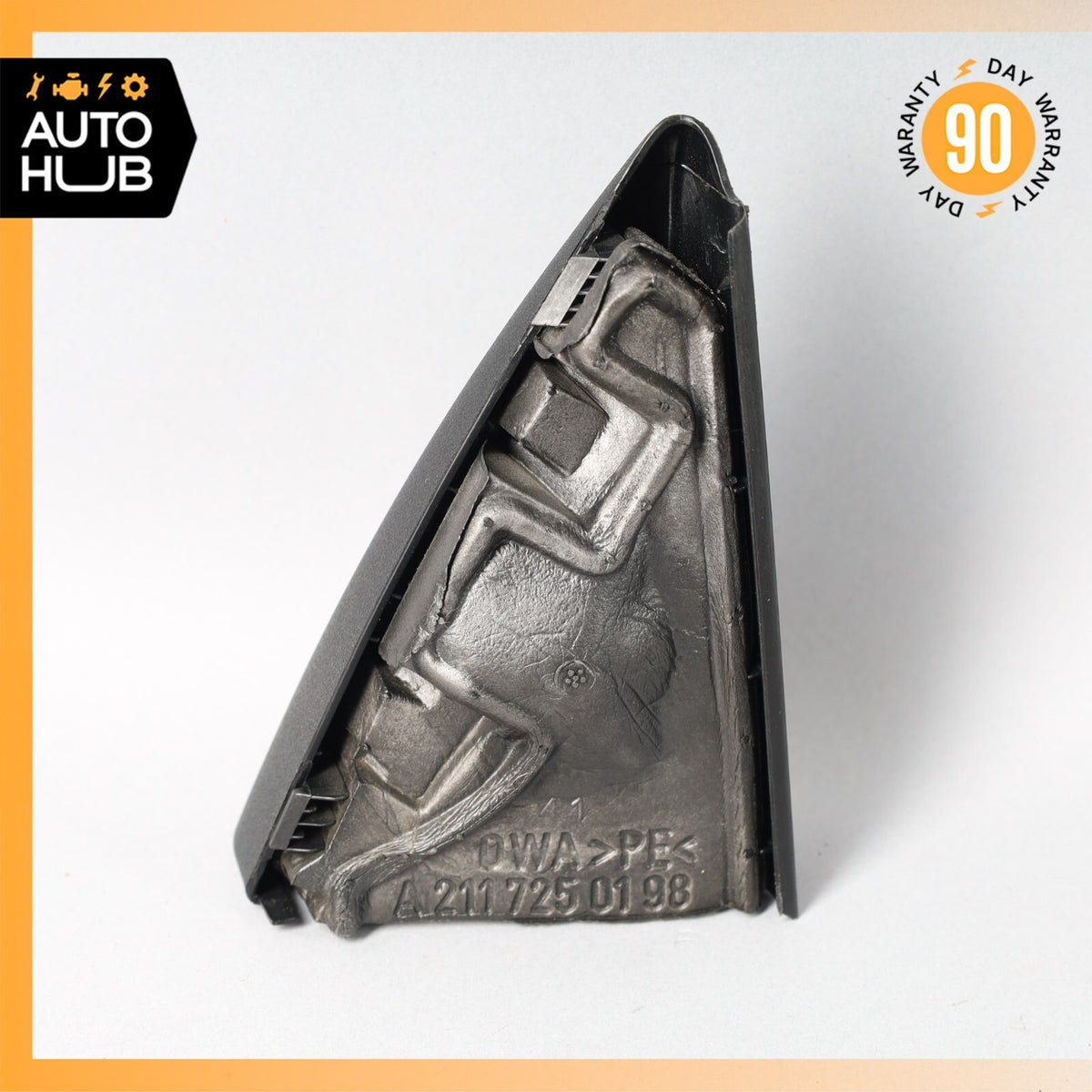 07-09 Mercedes W211 E350 E320 E63 AMG Front Left Tweeter Speaker Cover Black OEM - photo 7