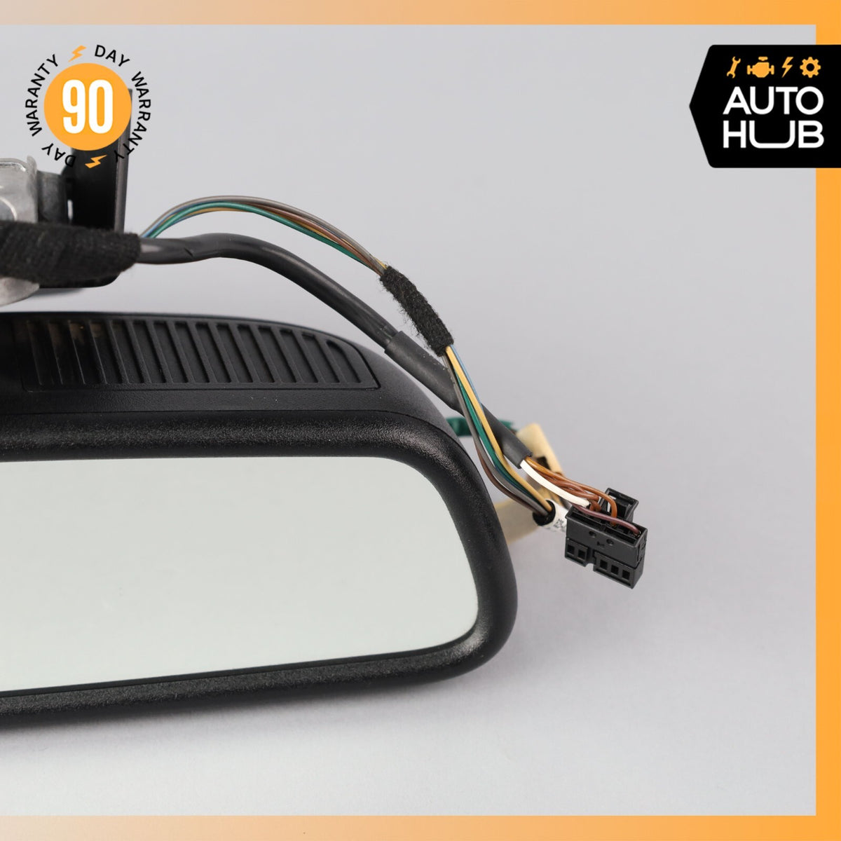 07-10 Mercedes W216 CL550 CL600 CL63 AMG Interior Rear View Mirror Black OEM - photo 4