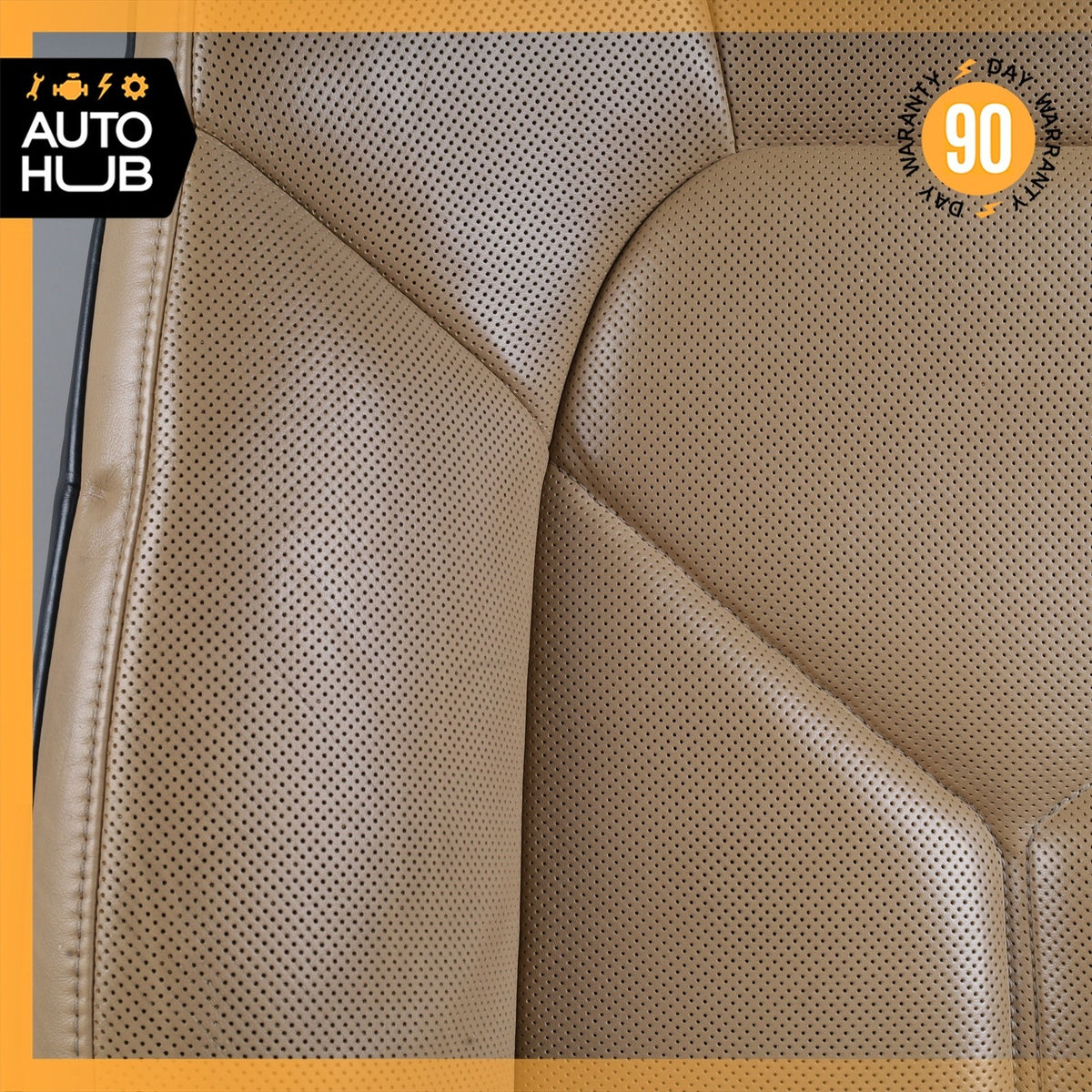11-18 Porsche Cayenne 958 Front Right Side Seat Upper Cushion Leather OEM - photo 3