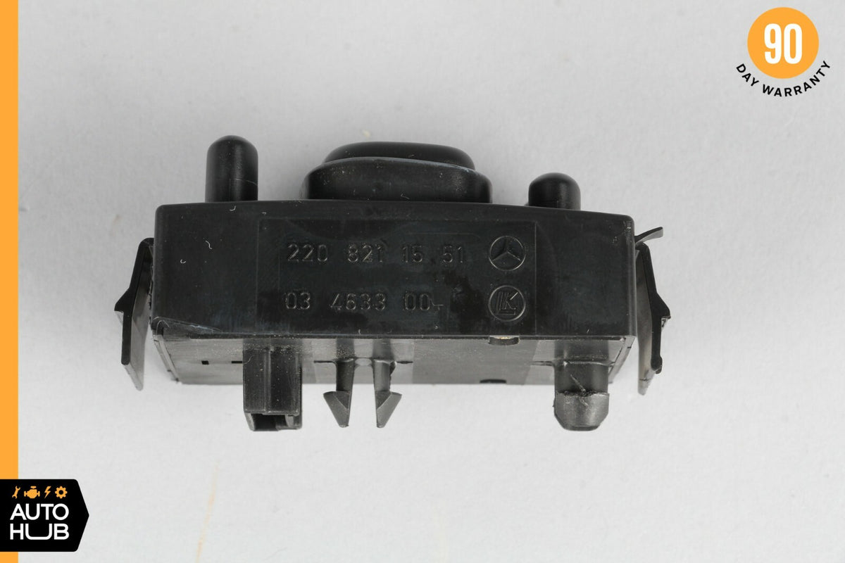 00-06 Mercedes W220 S600 S500 AMG Side Rear View Mirror Adjust Switch Button OEM - photo 7