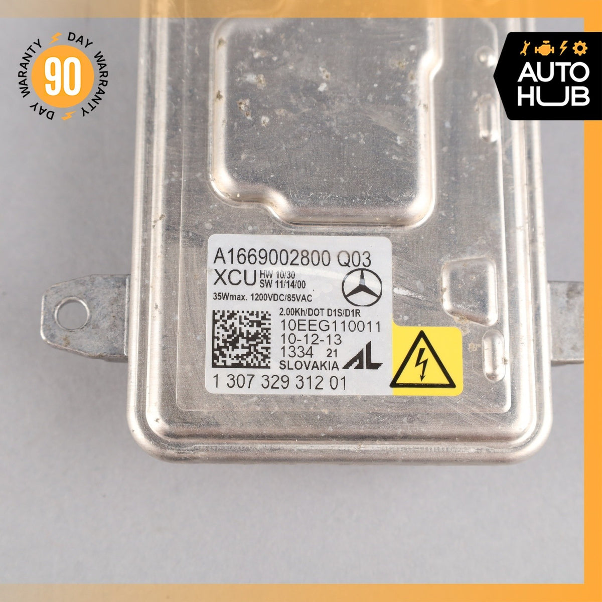 Mercedes W166 ML350 Headlight Xenon High Beam Ballast Module 1669002800 OEM 84k - photo 9
