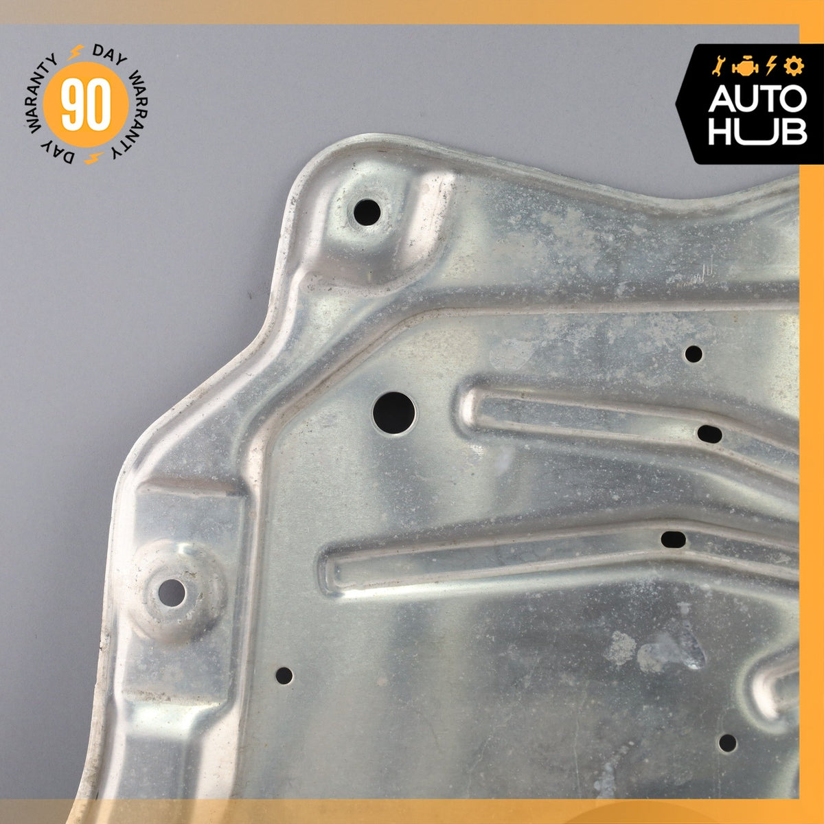 14-18 BMW F15 X5 Engine Shield Reinforcement Skid Plate 6853814 OEM - photo 8