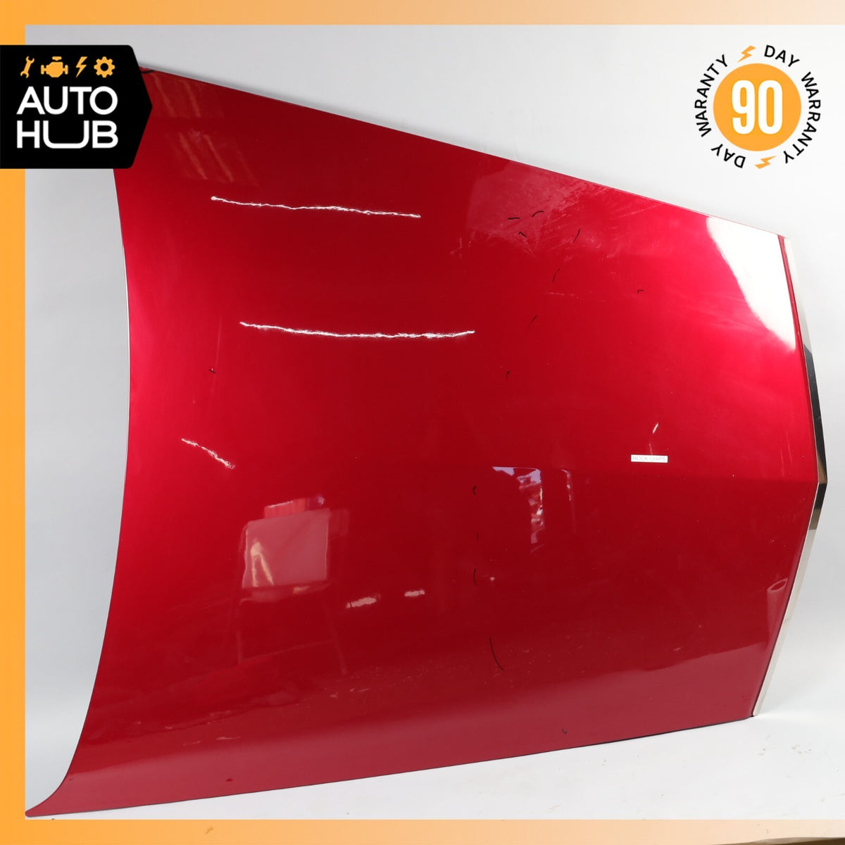 04-08 Cadillac XLR Hood Cover Panel Assembly Red 10340278 OEM 58k - photo 5