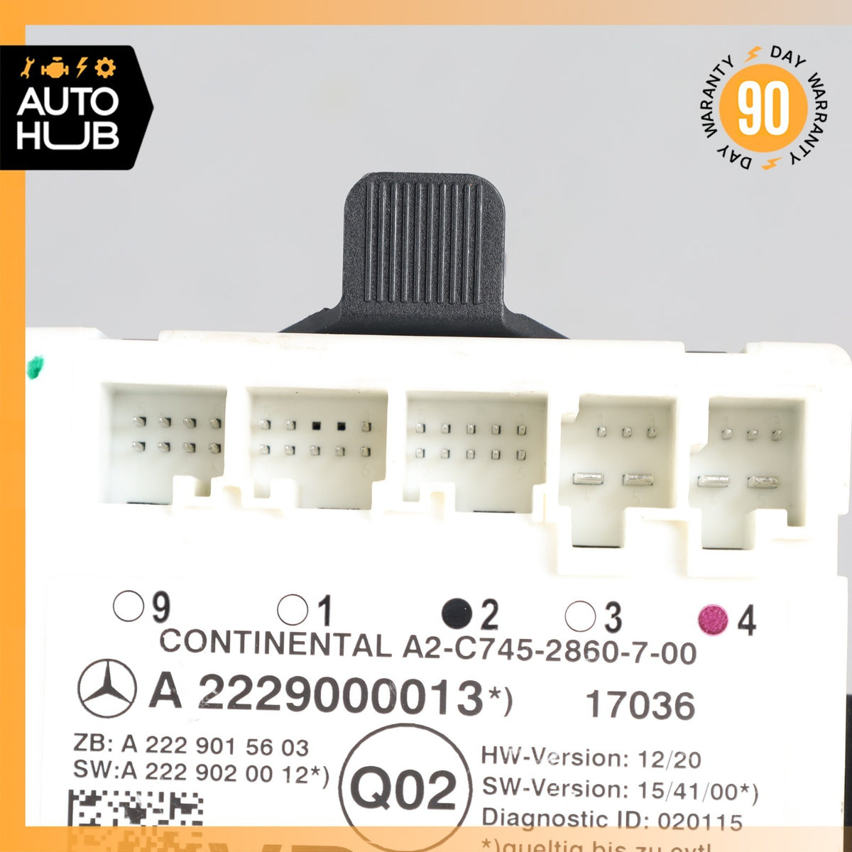 Mercedes W205 C300 Front Right Side Door Control Module OEM - photo 7