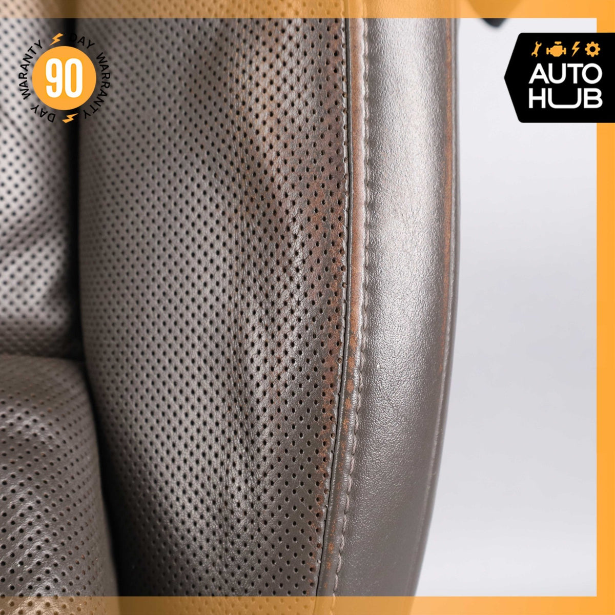 11-18 Porsche Cayenne 958 Front Left Lower Bottom Seat Cushion Leather OEM - photo 7