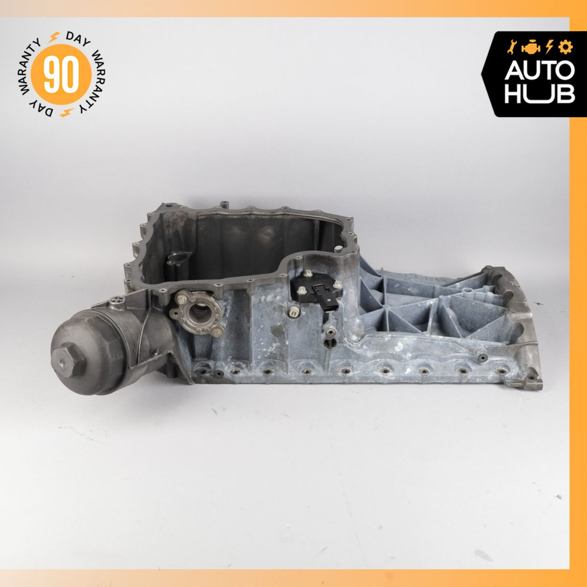 11-18 Porsche Cayenne 958 Turbo Engine Upper Oil Pan 948107071 OEM - photo 7