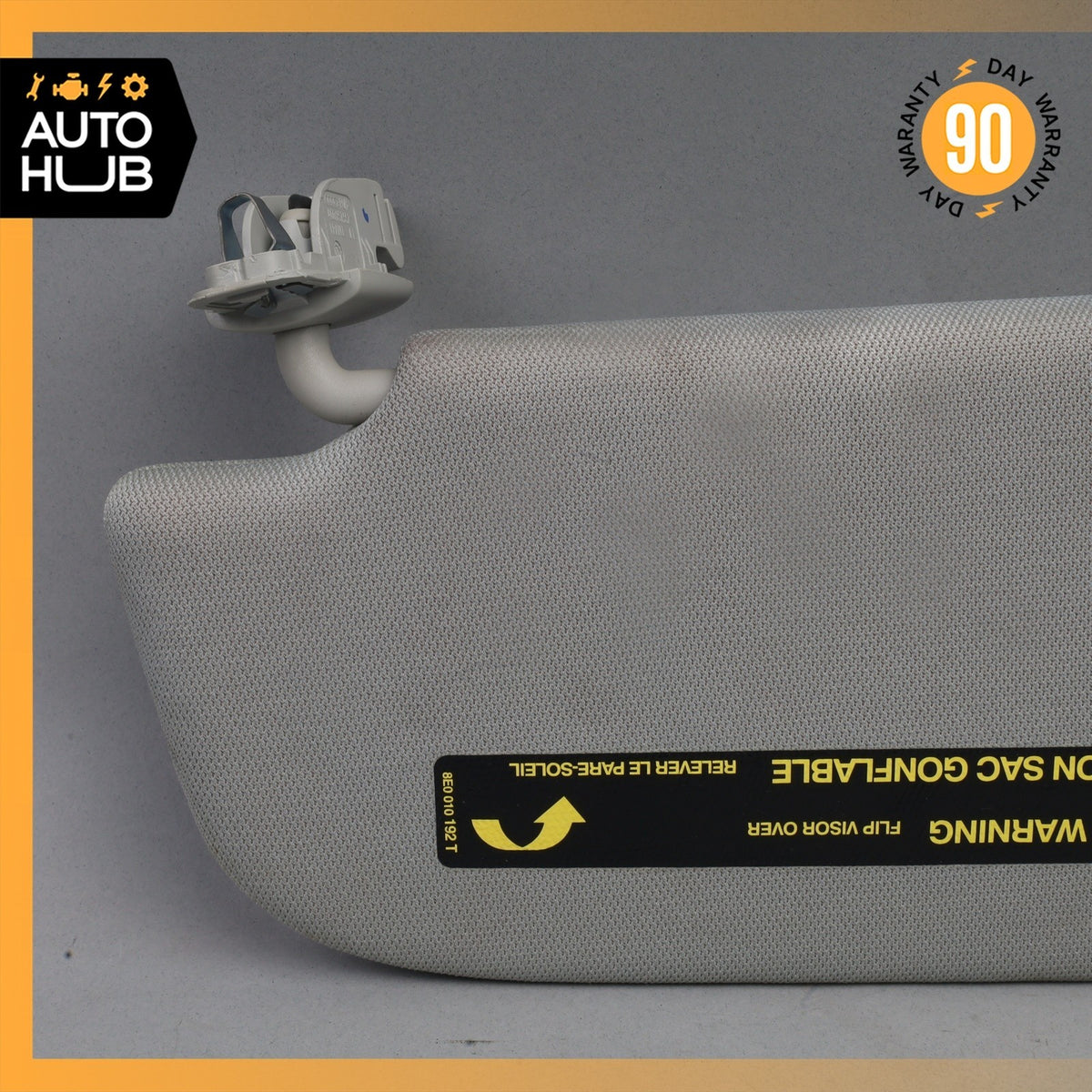 Audi 4G8 A7 Front Right Passenger Side Sunvisor Sun Visor Gray 4G0857552A OEM - photo 11