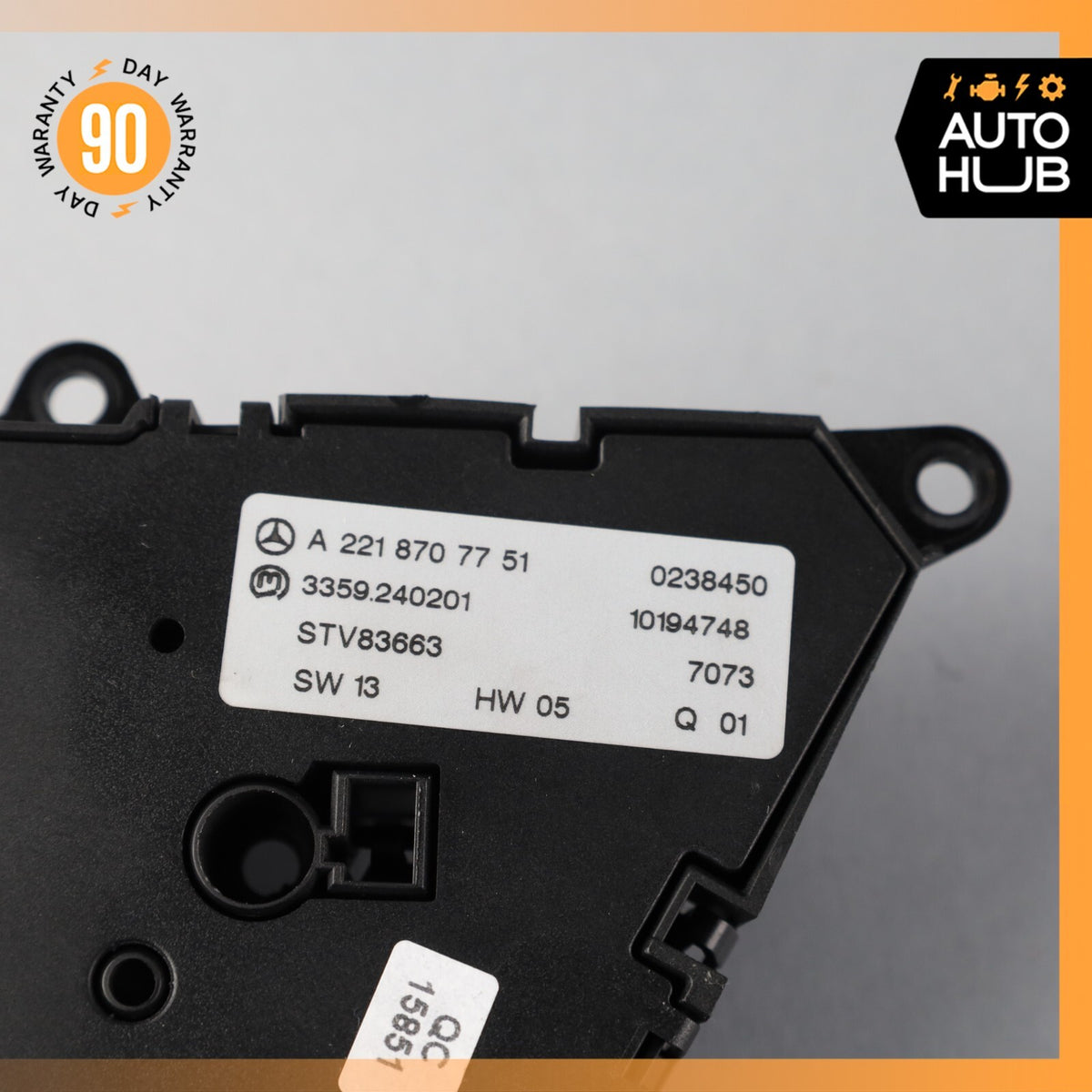 07-14 Mercedes W216 CL600 S550 S400 Front Right Side Seat Control Switch OEM - photo 14