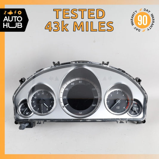 2013 Mercedes W212 E350 Bluetec Instrument Cluster Speedometer 2129001814 OEM - photo 1