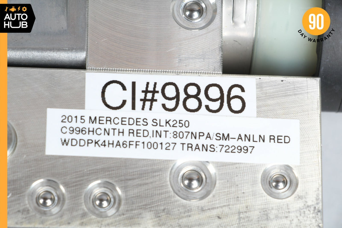 12-20 Mercedes R172 SLC300 SLK250 Convertible Top Hydraulic Pump Motor OEM 55k - photo 11