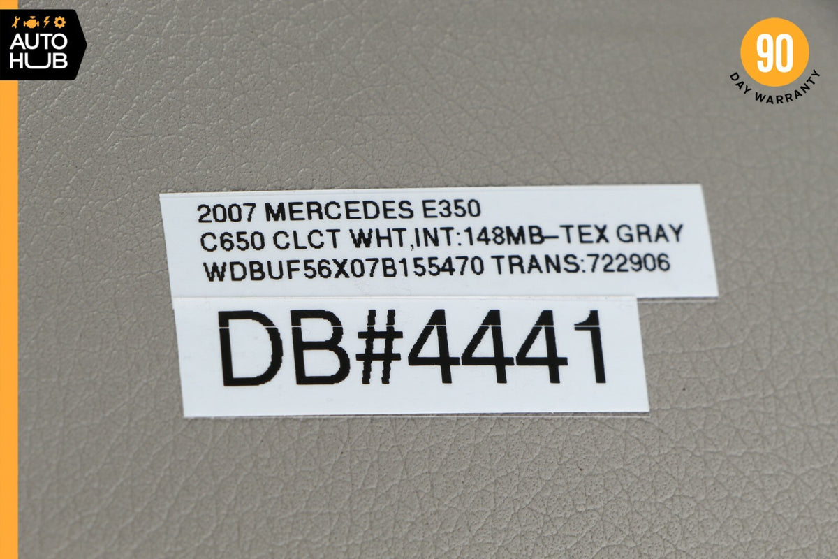 07-09 Mercedes W211 E350 E550 Seat Headrest Head Rest Left Or Right Side Gray - photo 10