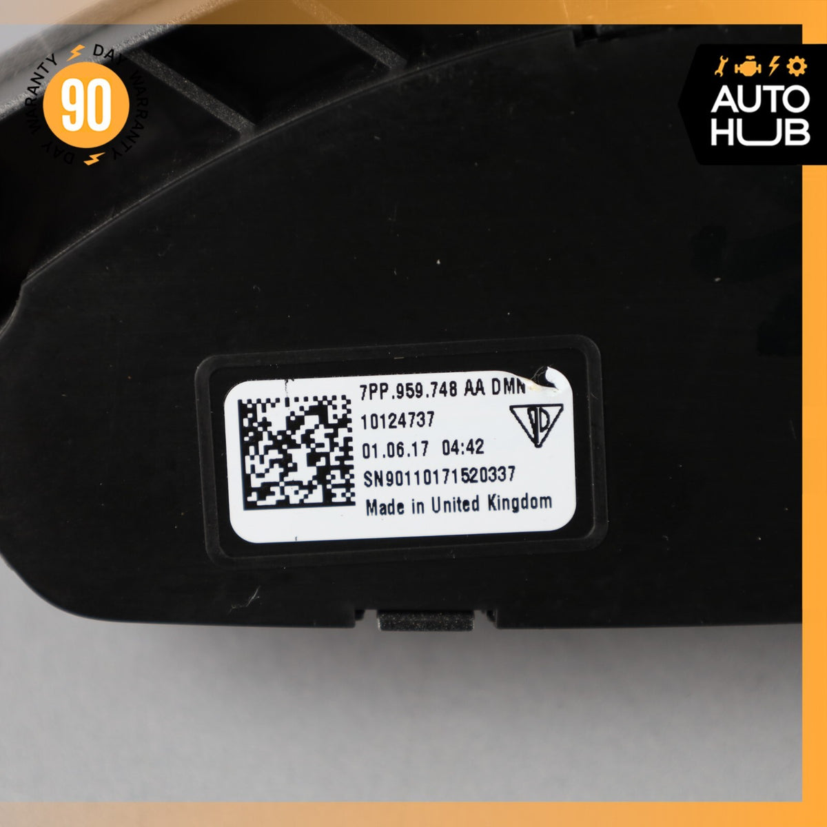 11-18 Porsche Cayenne 958 Front Right Side Seat Control Panel Switch OEM - photo 7