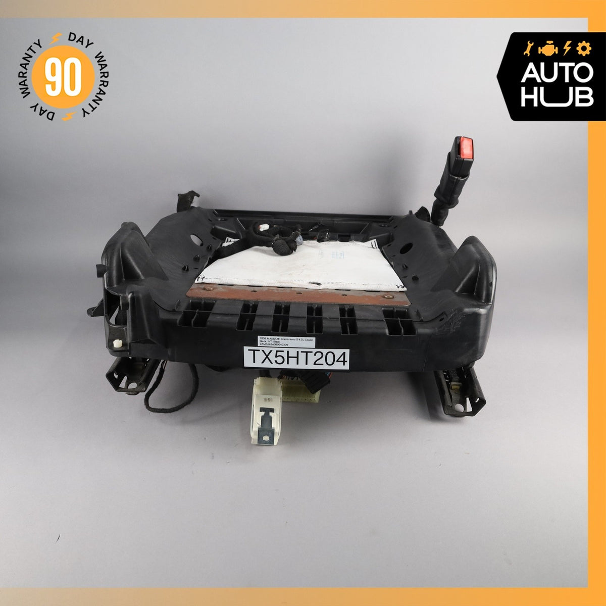 08-19 Maserati GranTurismo Front Right Seat Rail Track Frame w/Motors OEM 74k - photo 6