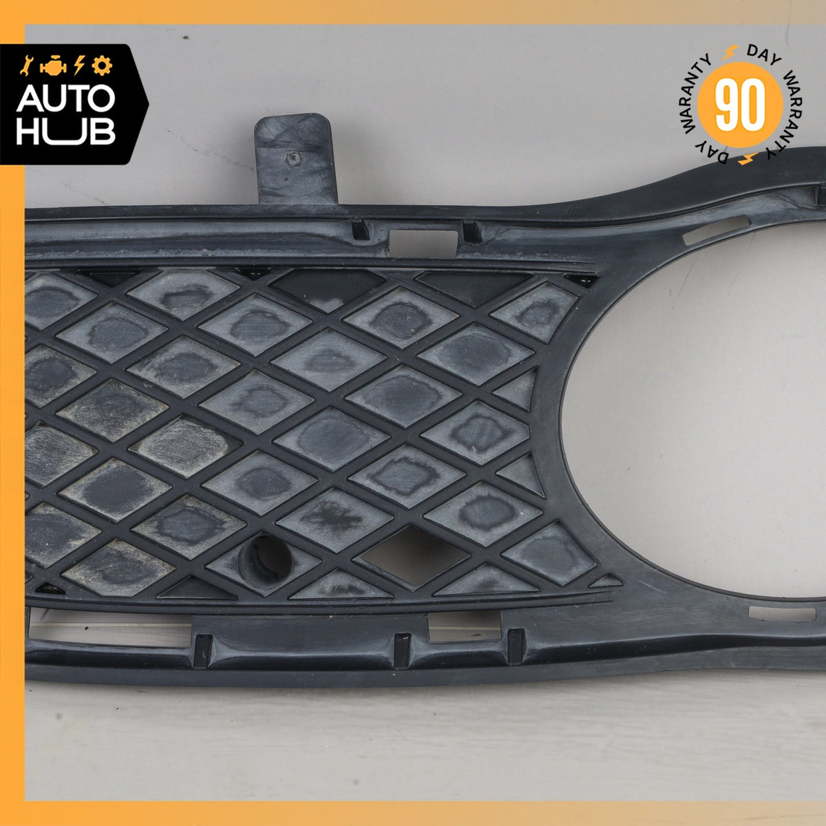 02-04 Mercedes W203 C320 C240 Base Front Bumper Right Side Mesh Grille OEM - photo 3