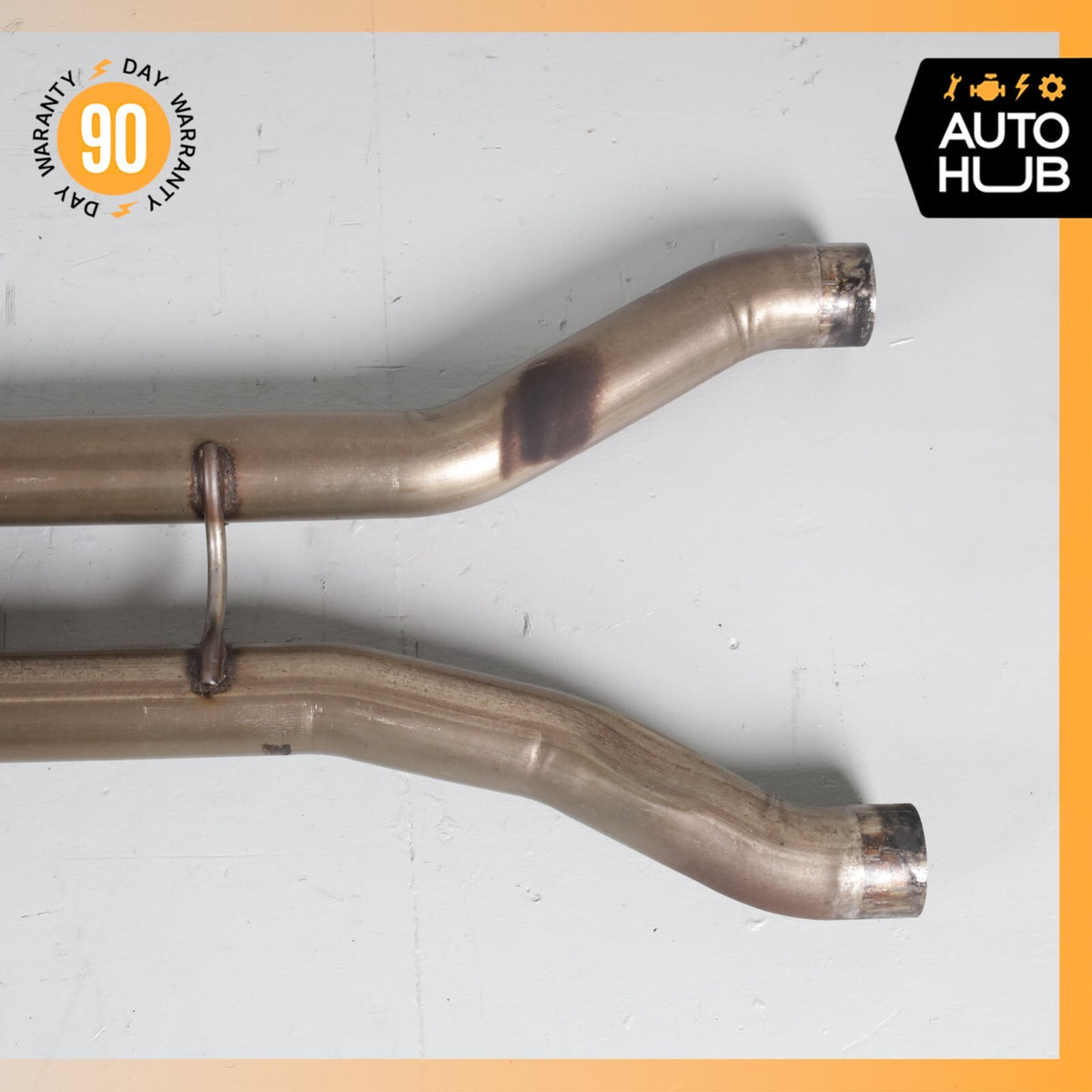 Bentley Continental GTC 6.0L Middle Mid Pipe Exhaust Downpipe Left & Right 63k - photo 13