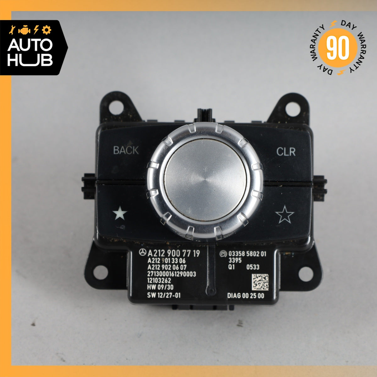 14-17 Mercedes W207 E350 E550 Console Head Unit Controller Knob Multi Switch OEM - photo 1