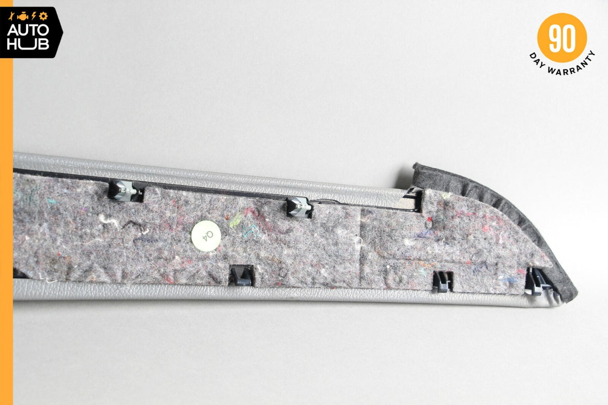 07-14 Mercedes W216 CL550 Center Console Right Side Molding Trim Cover Gray OEM - photo 10