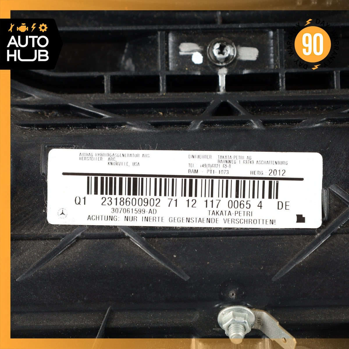13-20 Mercedes R231 SL550 SL400 Left Side Dash Knee Air Bag Airbag OEM - photo 17
