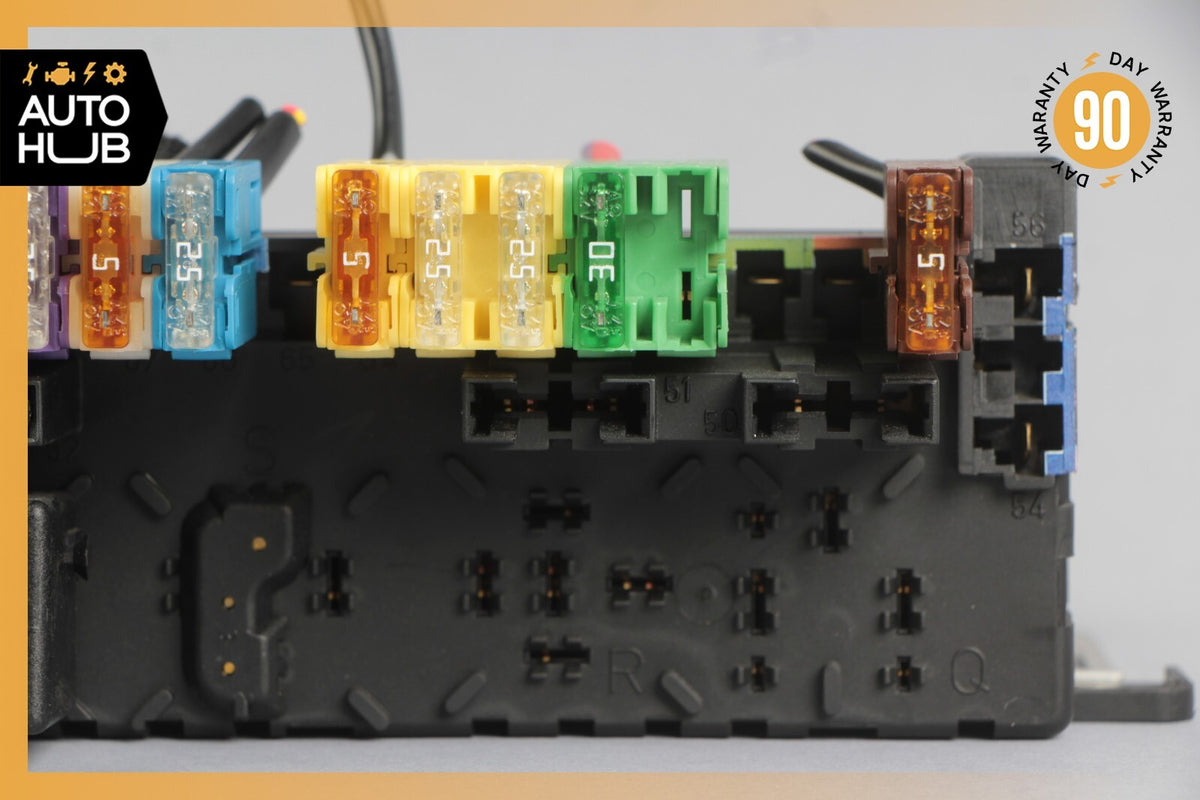 03-12 Mercedes R230 SL500 SL55 AMG SL550 Rear SAM Fuse Box Relay Module OEM - photo 4