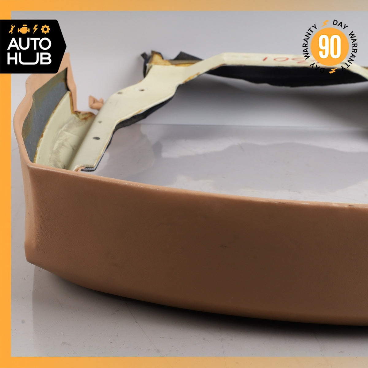00-02 Bentley Arnage Front Right Lower Bottom Seat Trim Cover Brown OEM 50k - photo 14