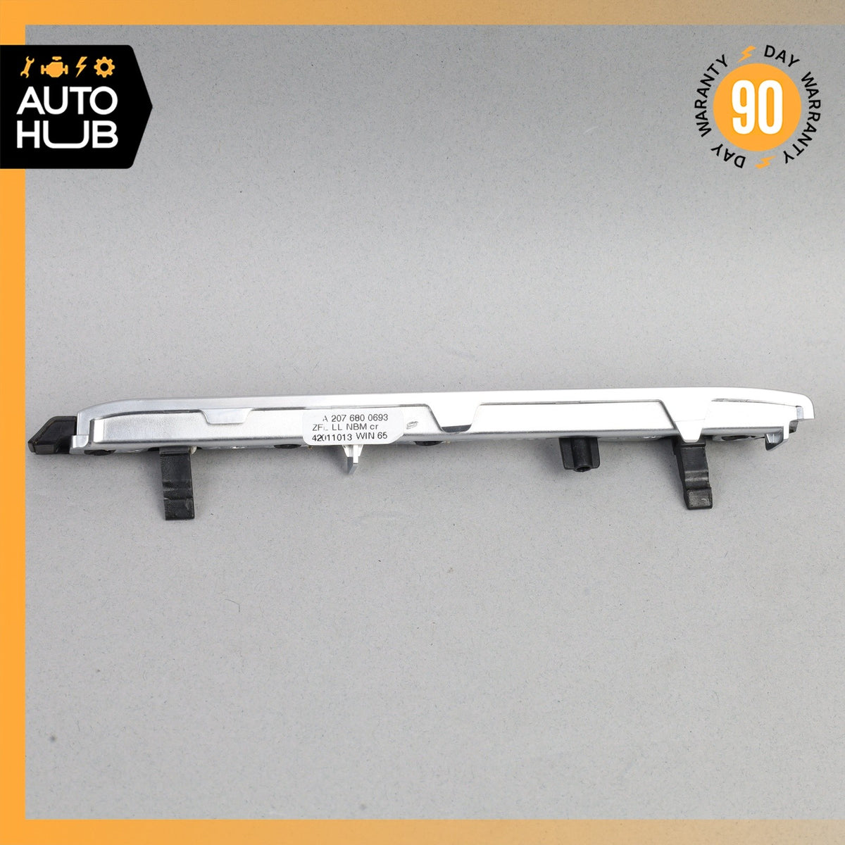 14-17 Mercedes W207 E350 E400 E550 Left Driver Side Dashboard Dash Trim Wood OEM - photo 5