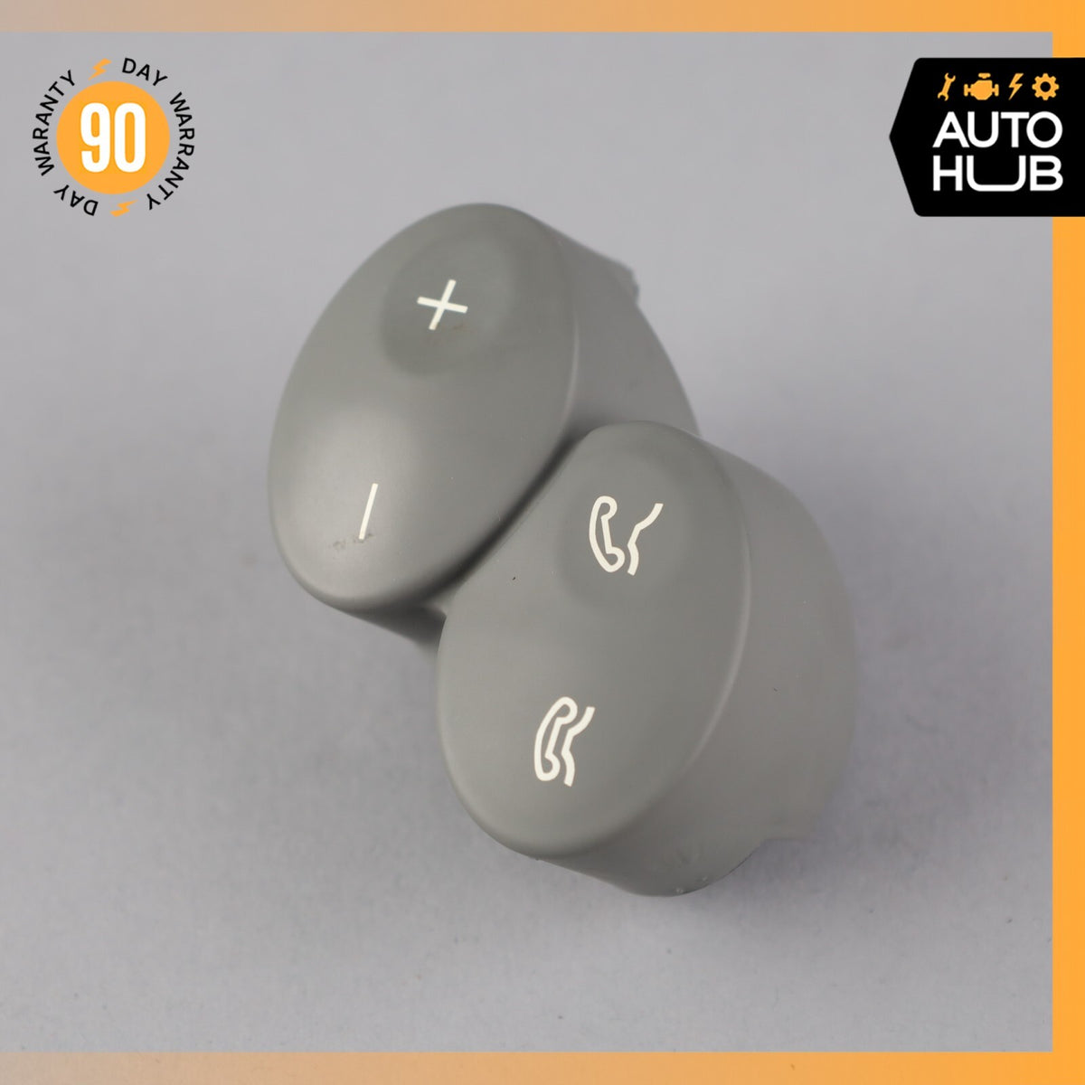 03-11 Mercedes R230 SL500 E550 SL55 AMG Steering Wheel Control Button Gray OEM - photo 1