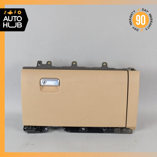 11-18 Porsche Cayenne 958 Dashboard Glove Box Compartment Beige OEM - photo 1