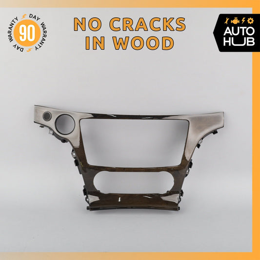 13-20 Mercedes R231 SL400 SL550 Center Console Trim Bezel Black Ash Wood OEM 62k - photo 1