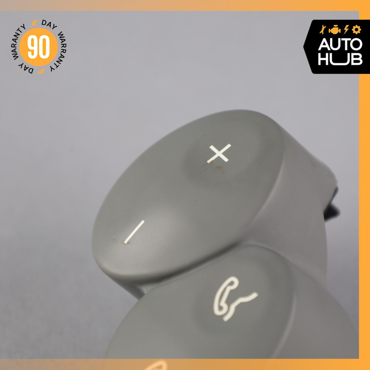 03-11 Mercedes R230 SL500 E550 SL55 AMG Steering Wheel Control Button Gray OEM - photo 6