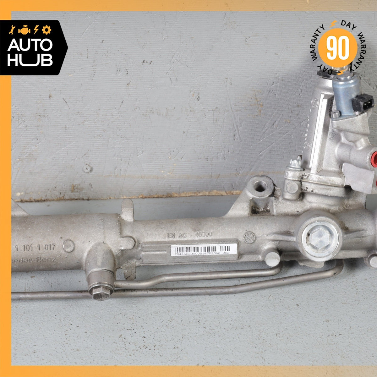 08-15 Mercedes W204 C63 AMG Power Steering Rack and Pinion 2044602000 OEM - photo 5