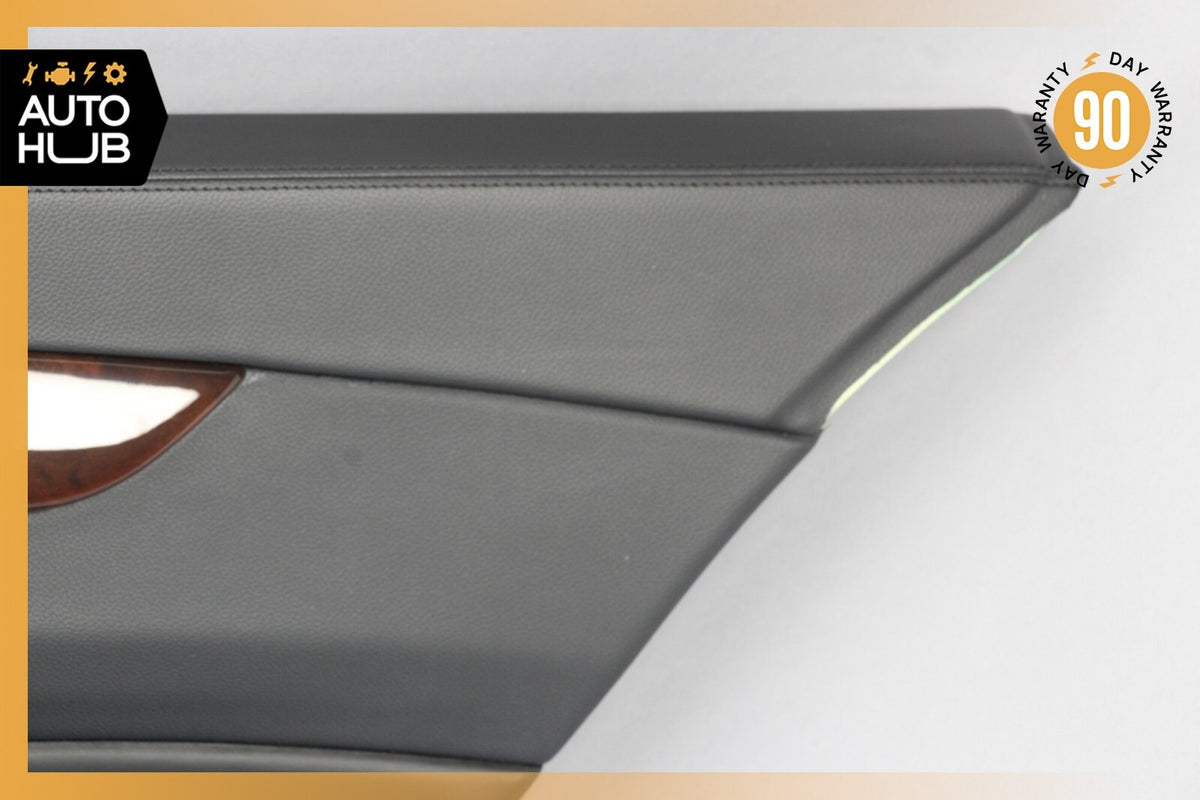 Mercedes W218 CLS63 AMG Rear Right Side Interior Door Panel Nappa Black OEM - photo 4