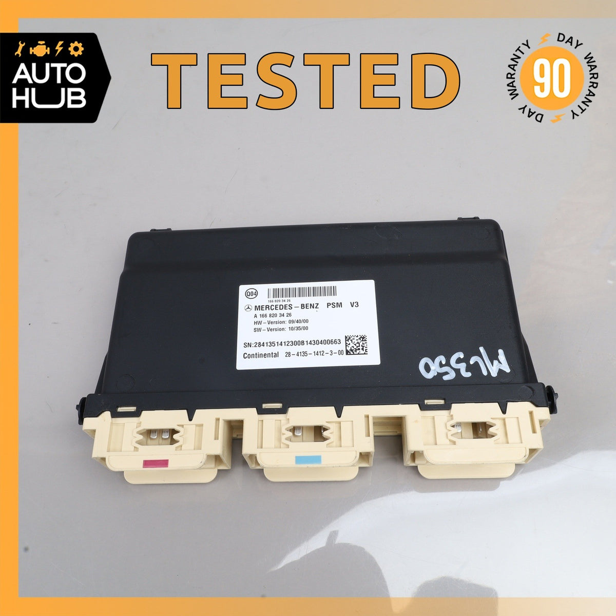 Mercedes W166 ML350 Front Right Passenger Side Seat Control Module Unit OEM - photo 1