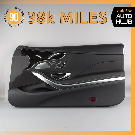 15-21 Mercedes W217 S550 S63 AMG Coupe Right Side Interior Door Panel OEM 38k - photo 1