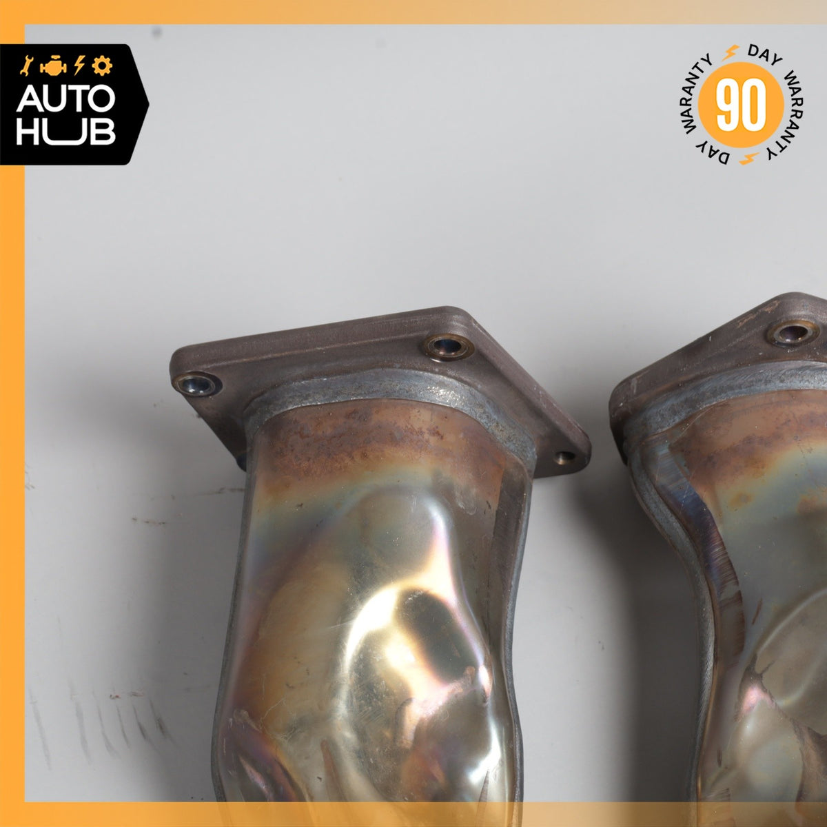 12-19 Mercedes X166 GL450 ML63 AMG Engine Exhaust Pipe Right & Left Side Set OEM - photo 11