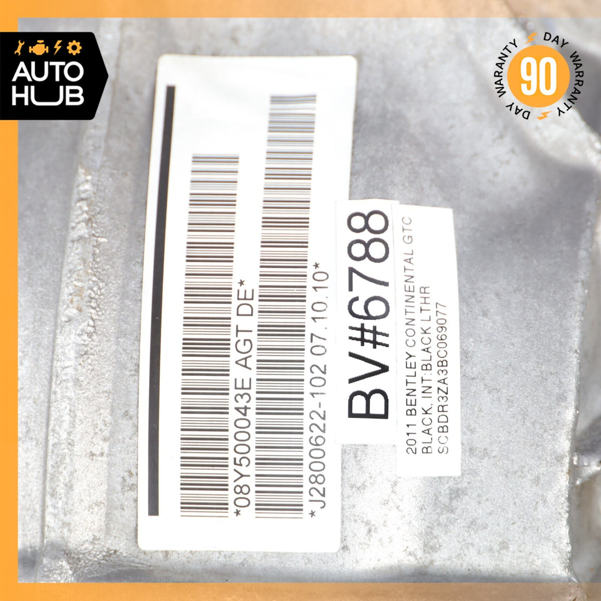 03-18 Bentley Continental GTC 6.0L Rear Differential Diff Axle Carrier OEM 59k - photo 20