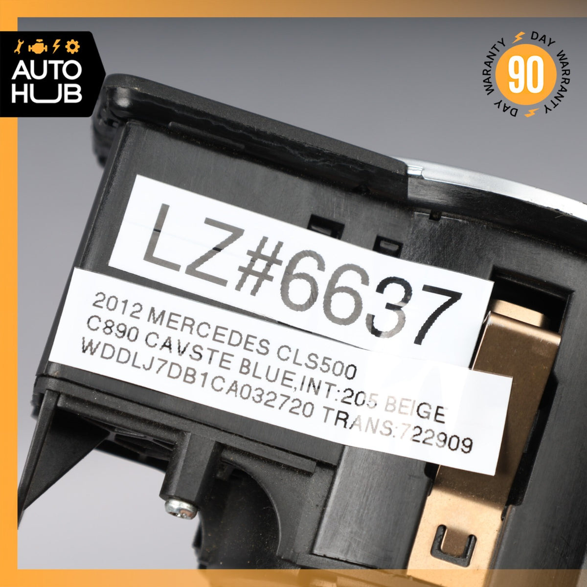 Mercedes W218 CLS550 SL400 SLS AMG Headlight Light Switch Control Module OEM - photo 12