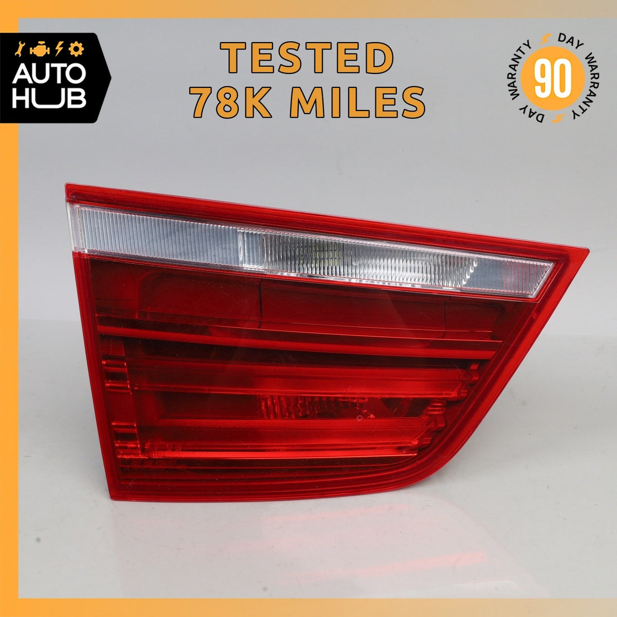 11-17 BMW F25 X3 Rear Left Inner Tail Light Lamp 7217313 OEM - photo 1