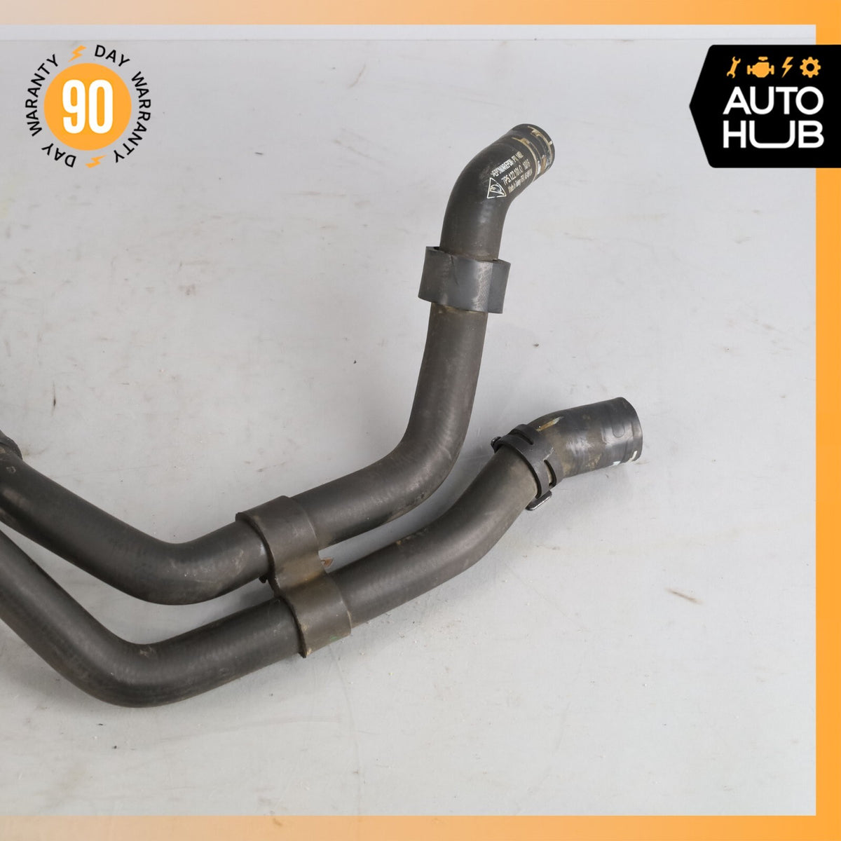 15-18 Porsche Cayenne 958 E-Hybrid Engine Coolant Hose Pipe Set OEM - photo 6