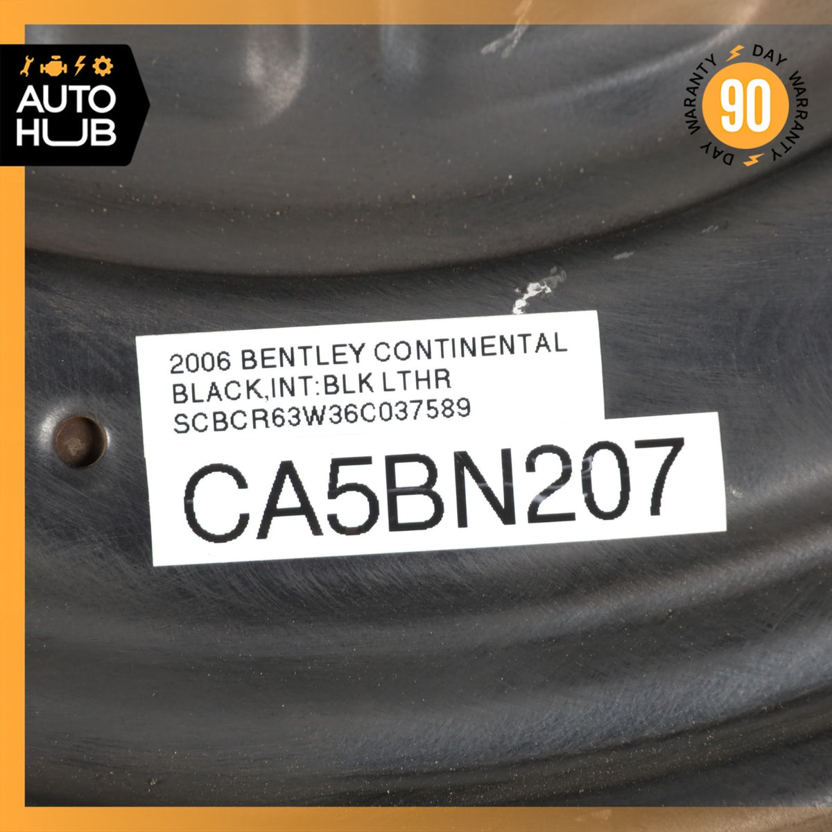 03-13 Bentley Continental GT Rear Left Driver Side Spindle Knuckle Hub OEM 61k - photo 21