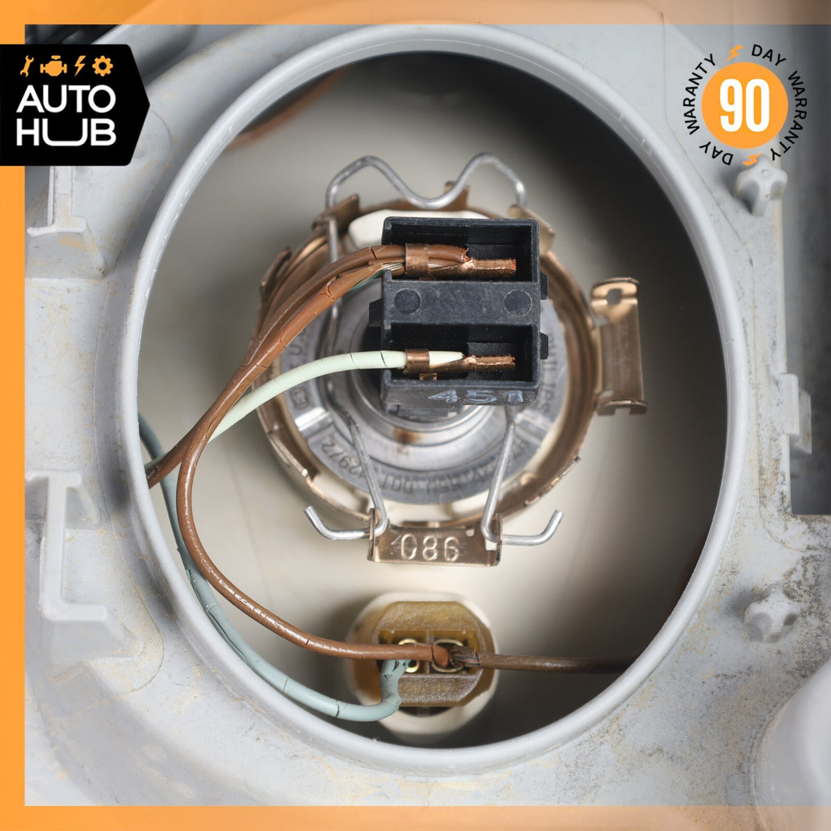 01-04 Mercedes W203 C230 C32 AMG Right Side Headlight Head Lamp Halogen OEM - photo 11