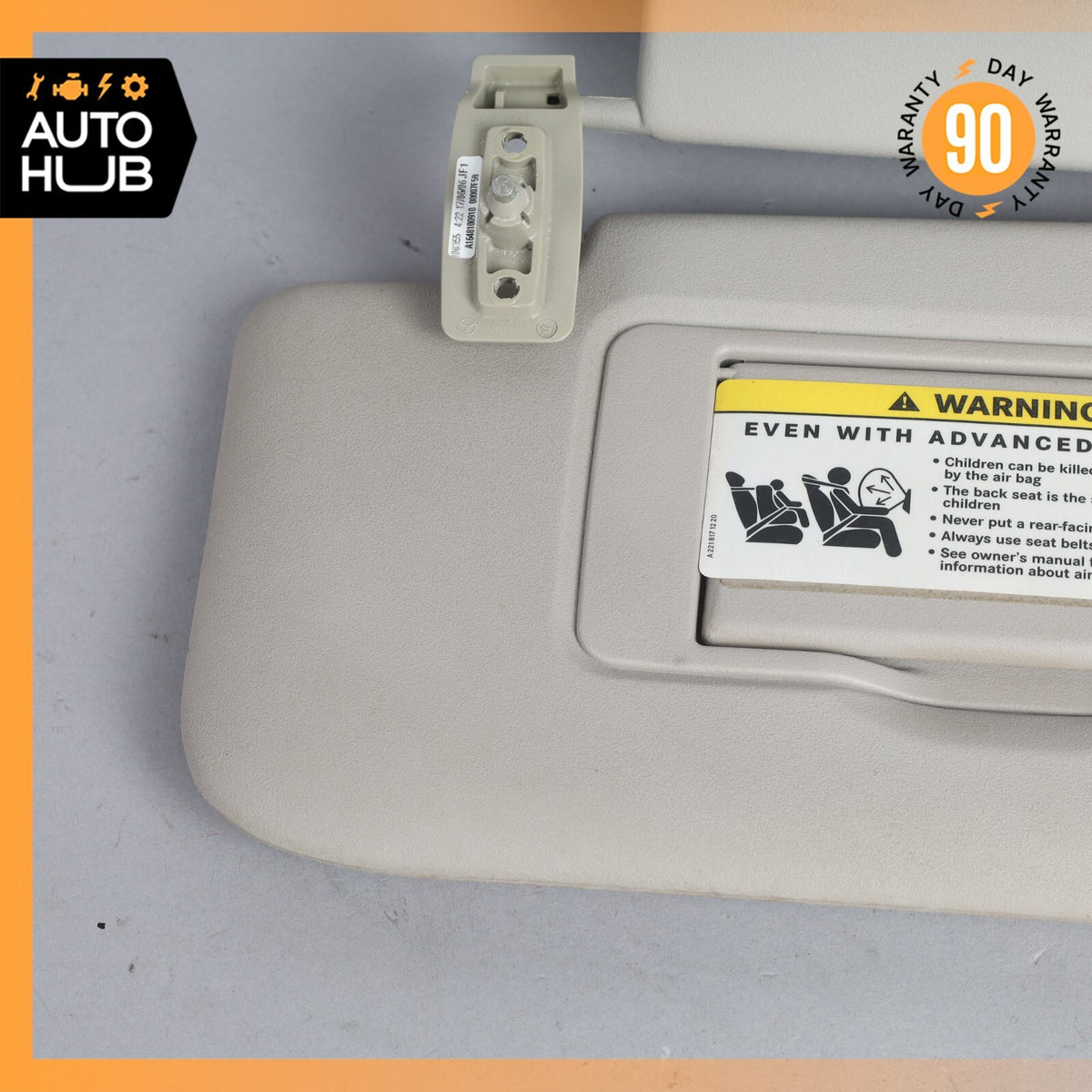 06-12 Mercedes X164 GL450 ML350 Sun Visor Sunvisor Front Left Driver Side OEM - photo 5