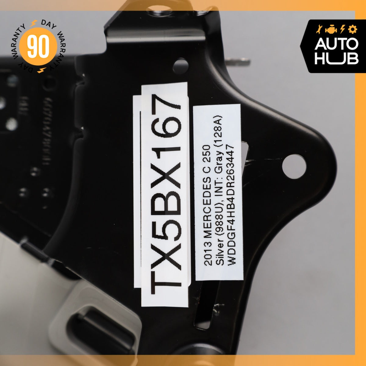 08-15 Mercedes W204 C250 GLK350 Right Side Lower Seat Airbag Air Bag OEM - photo 10