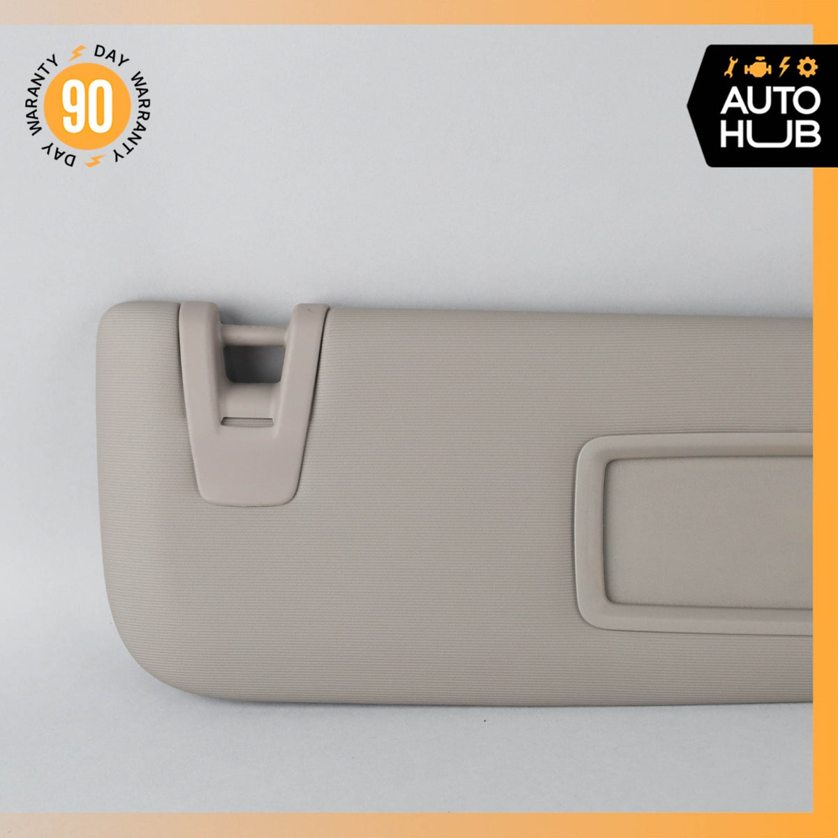 10-16 Porsche Panamera Right Passenger Side Sun Visor Sunvisor Gray OEM 75k - photo 6