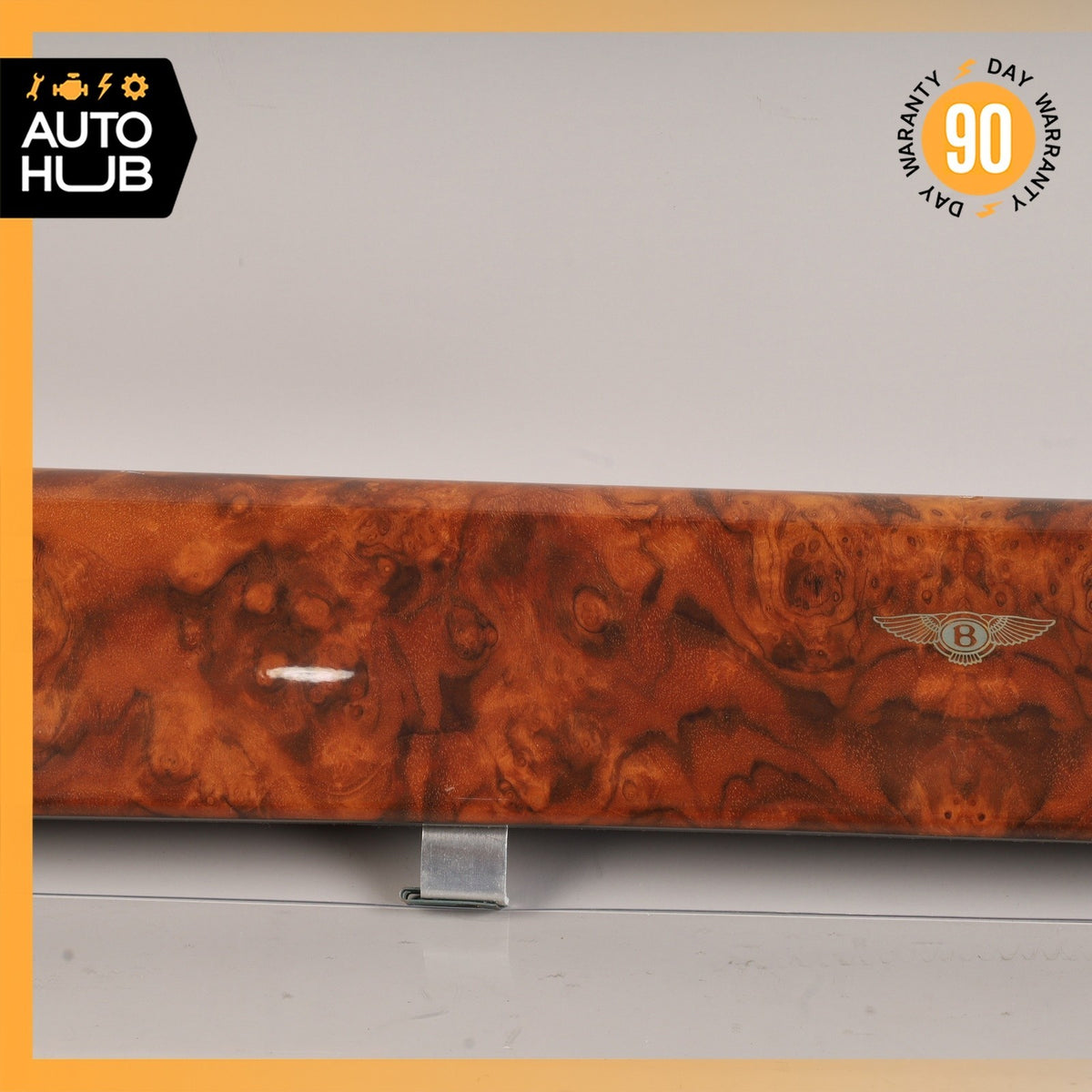 00-02 Bentley Arnage Rear Left Side Door Panel Trim Wood OEM 50k - photo 4