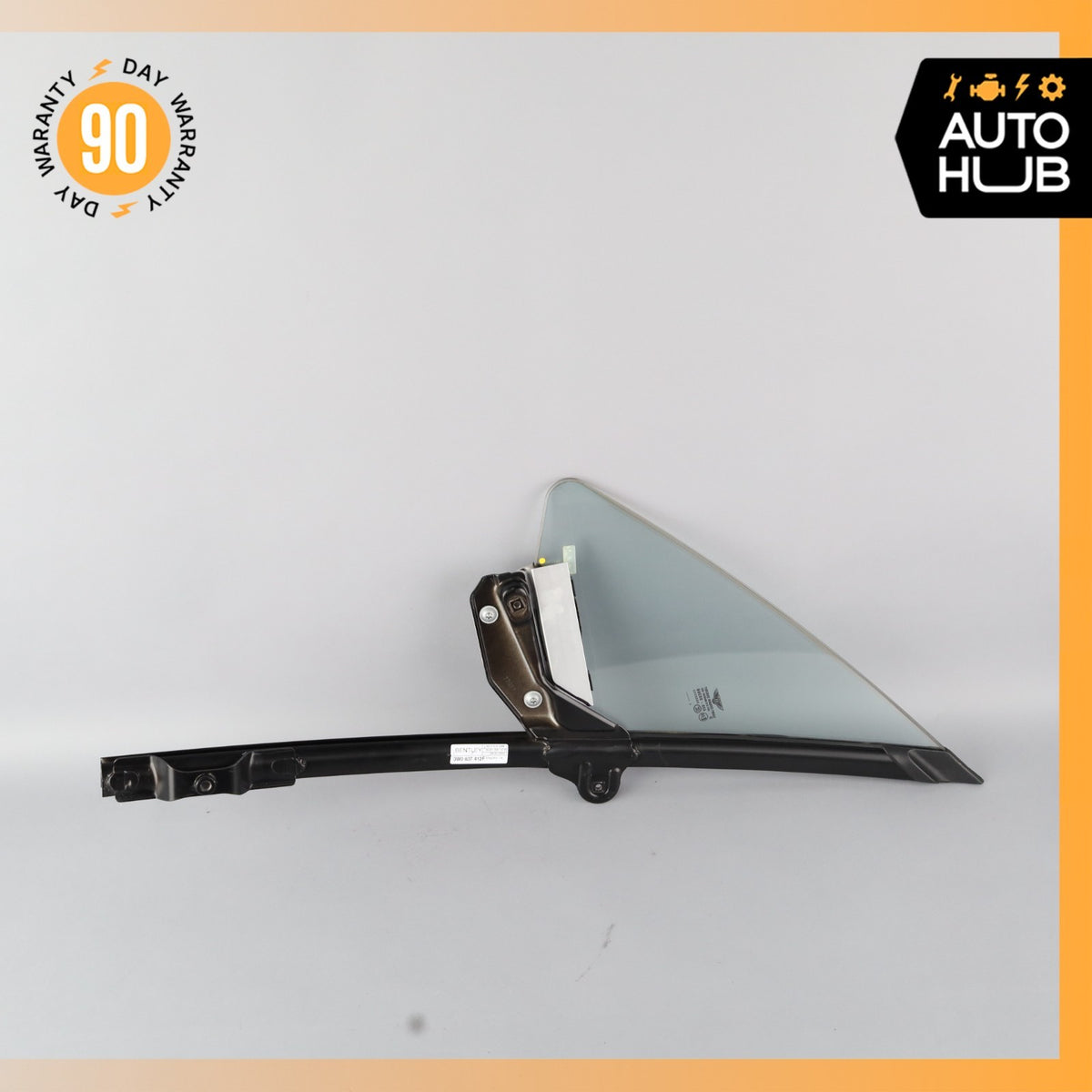 03-17 Bentley Continental GT Front Right Side Door Vent Window Glass OEM 30k - photo 7