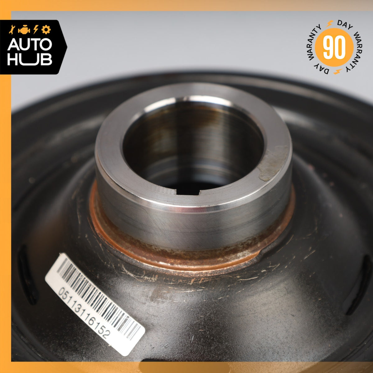 Mercedes W205 C43 AMG Engine Crankshaft Pulley Vibration Damper OEM - photo 6