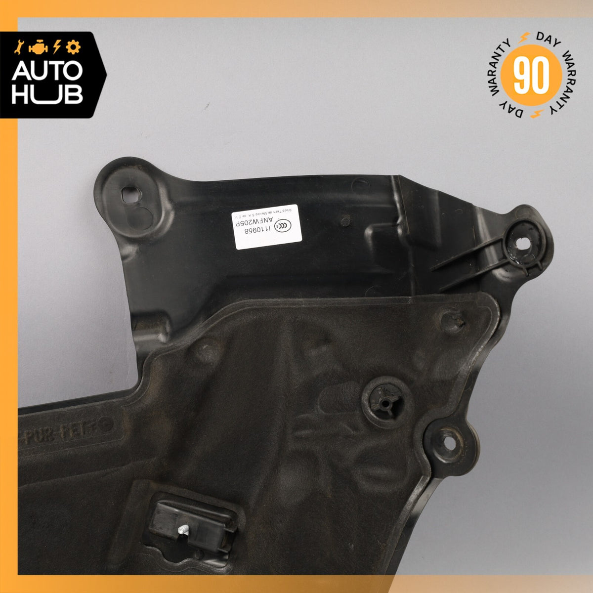 15-20 Mercedes W205 C300 M274 Front Left Side Engine Partition Shield OEM 41k - photo 8