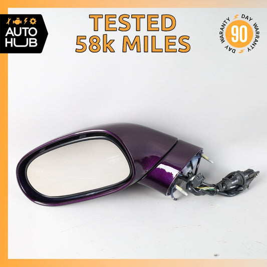 05-09 Chevrolet Corvette C6 Left Driver Side Rear View Door Mirror Purple OEM - photo 1